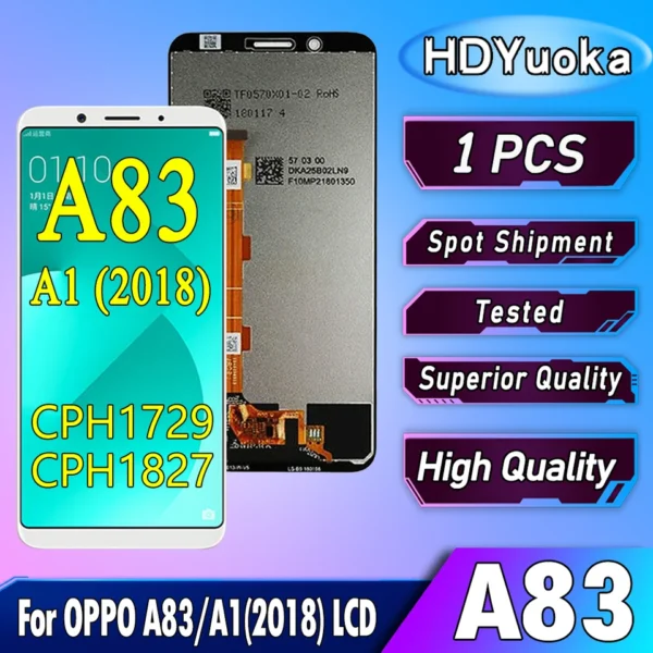 OPPO A83 Original Quality Complete LCD Panel